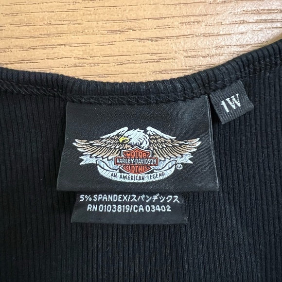 Harley Davidson Ribbed Tank - Picture 5 of 5
